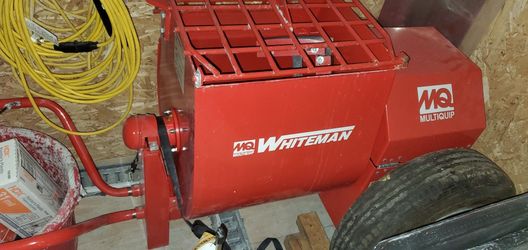 Cement Mixer & Other Items Great Deal