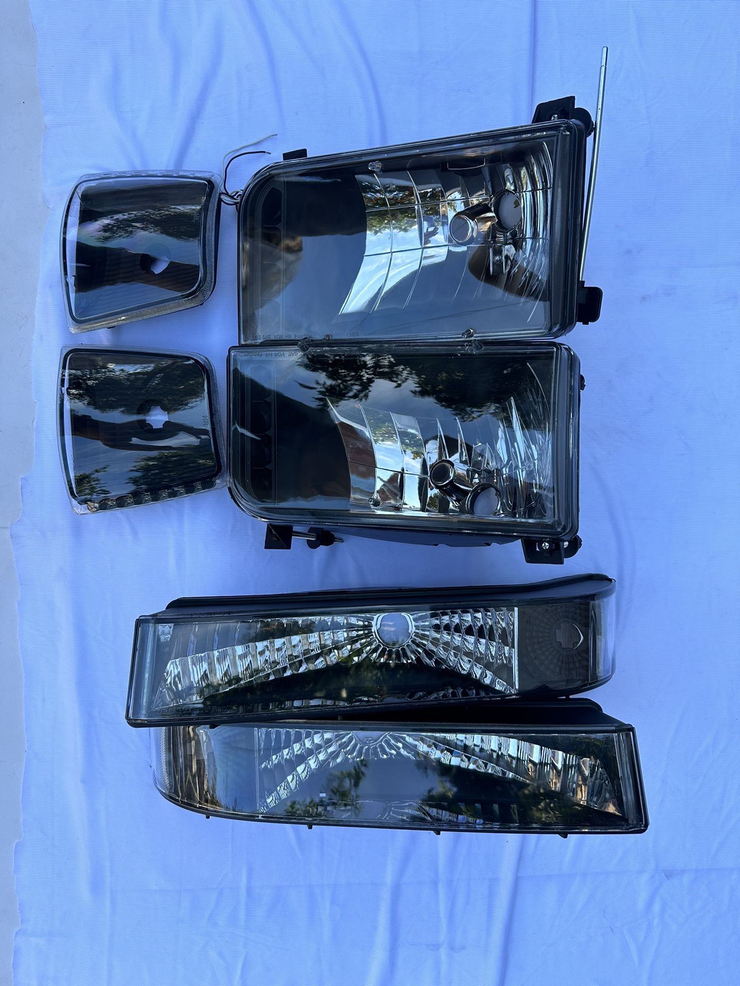 Ford F150/F250/F350/Bronco LED Strip Headlight Year 92-96