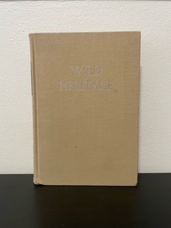 Wild Heritage Sally Carrighar Book 1965 First Edition 1st Printing Hardcover