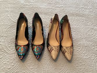 Womens Lot Of 2 Dress Shoes Size 8.5