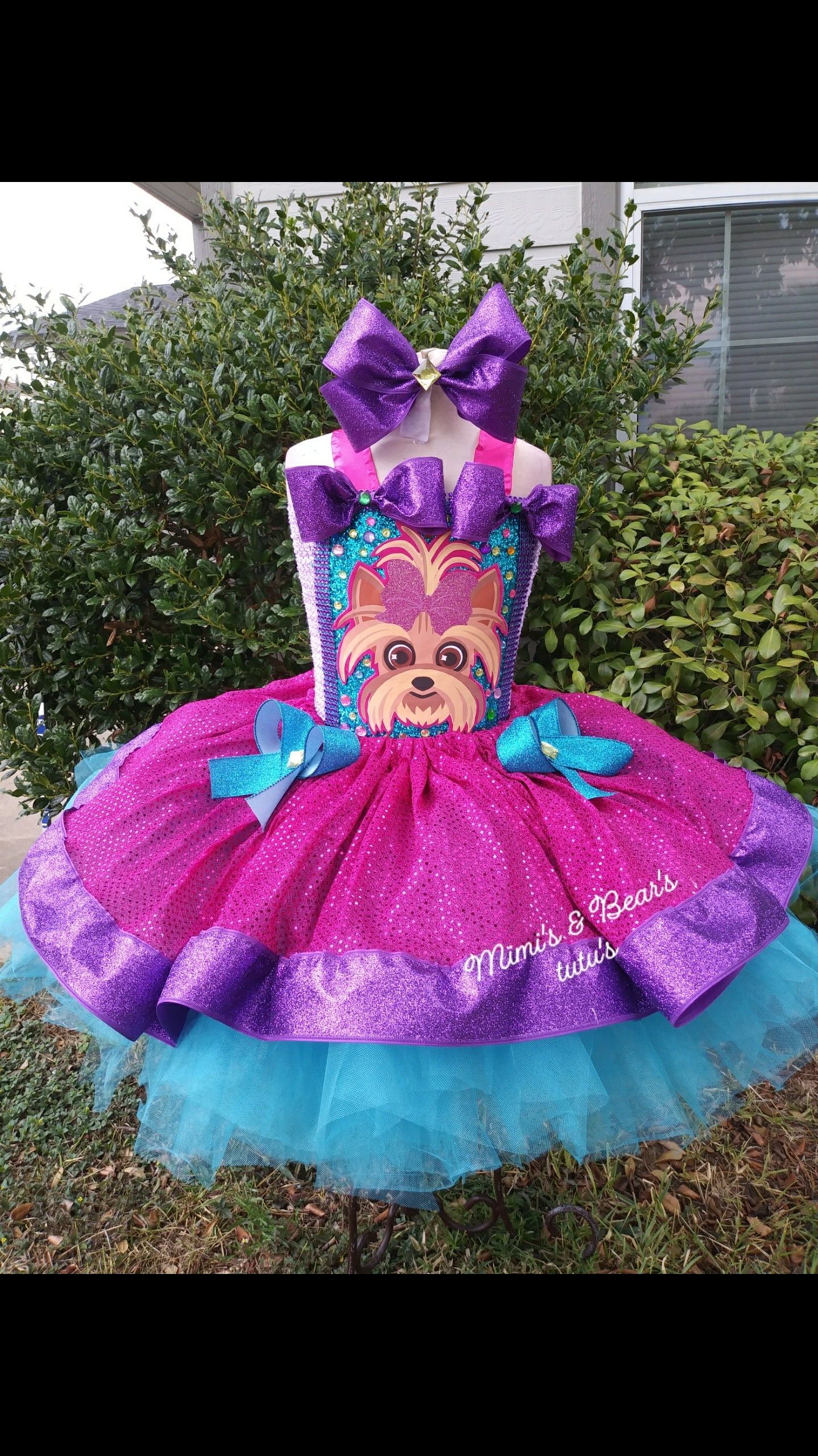 Jojo (bow bow) tutu dress