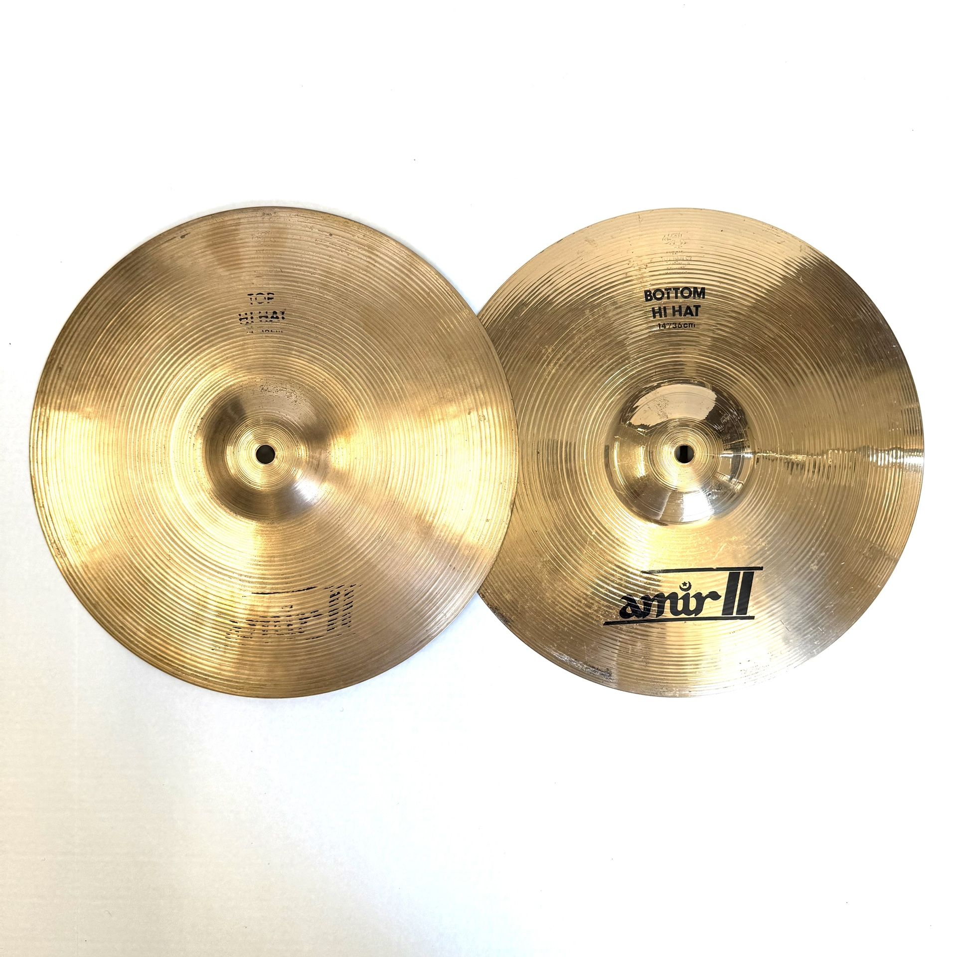 Zildjian Amir II Hi Hats And Ride Cymbal
