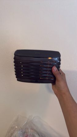 iHome iBT90B color-changing rechargeable Bluetooth speaker.