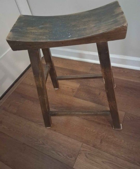 Wood Stool