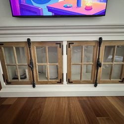 Glass Door  Console