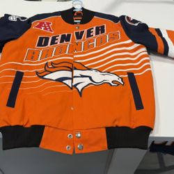 Denver bronco heavy jacket