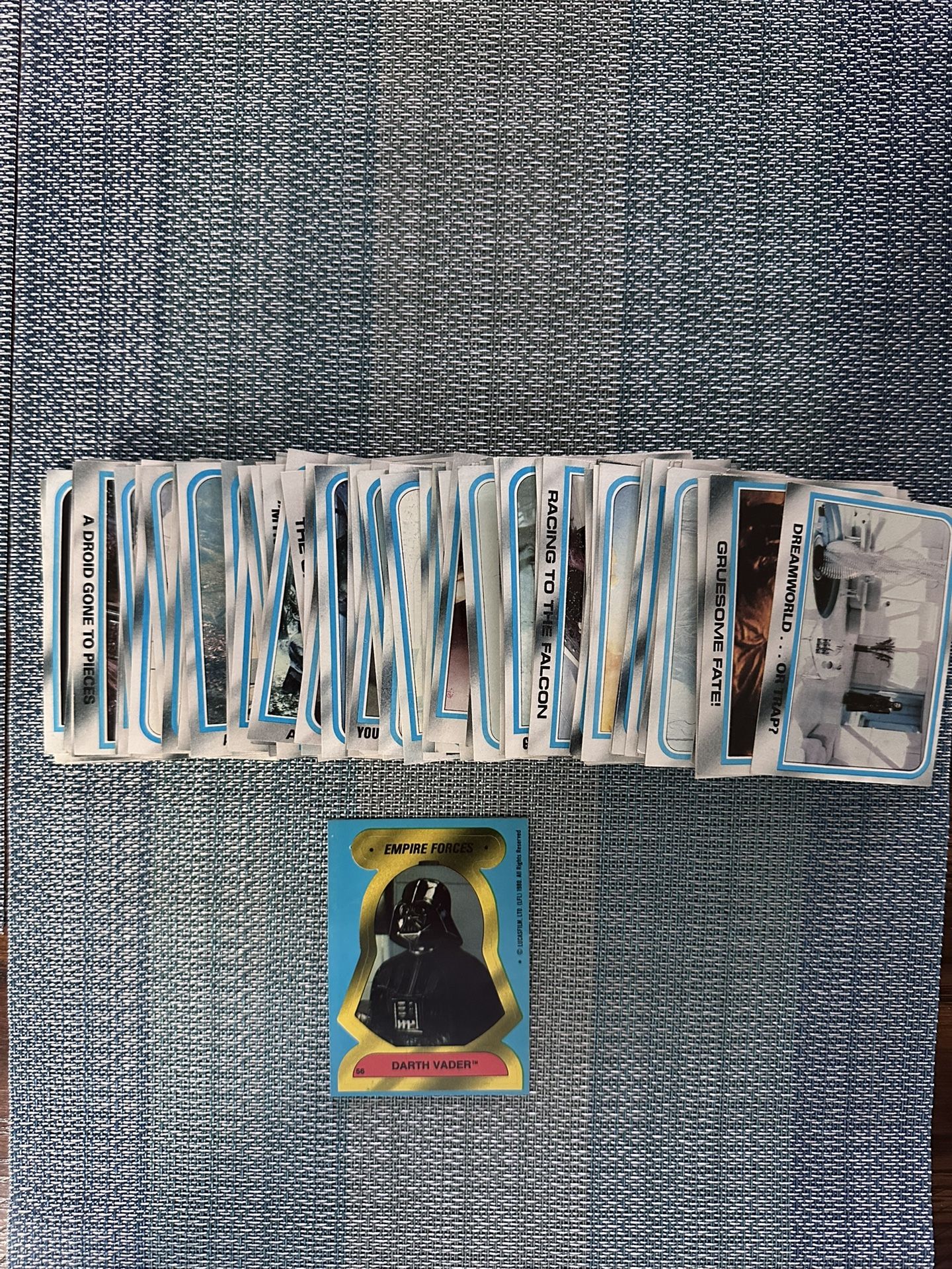 1980 Empire Strikes Back Trading Cards