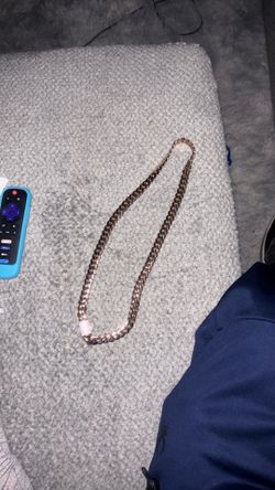 New Bezel Encrusted 30” Copper Miami Cuban free gift
