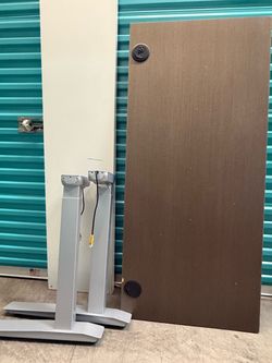 Fully Jarvis standing desk + monitor arm