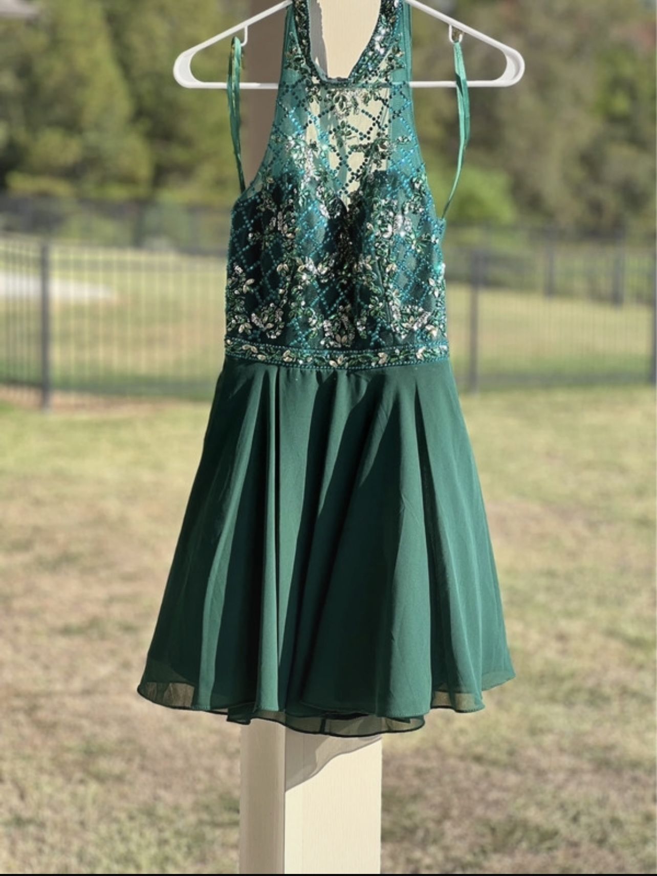 Green Social Event Dress