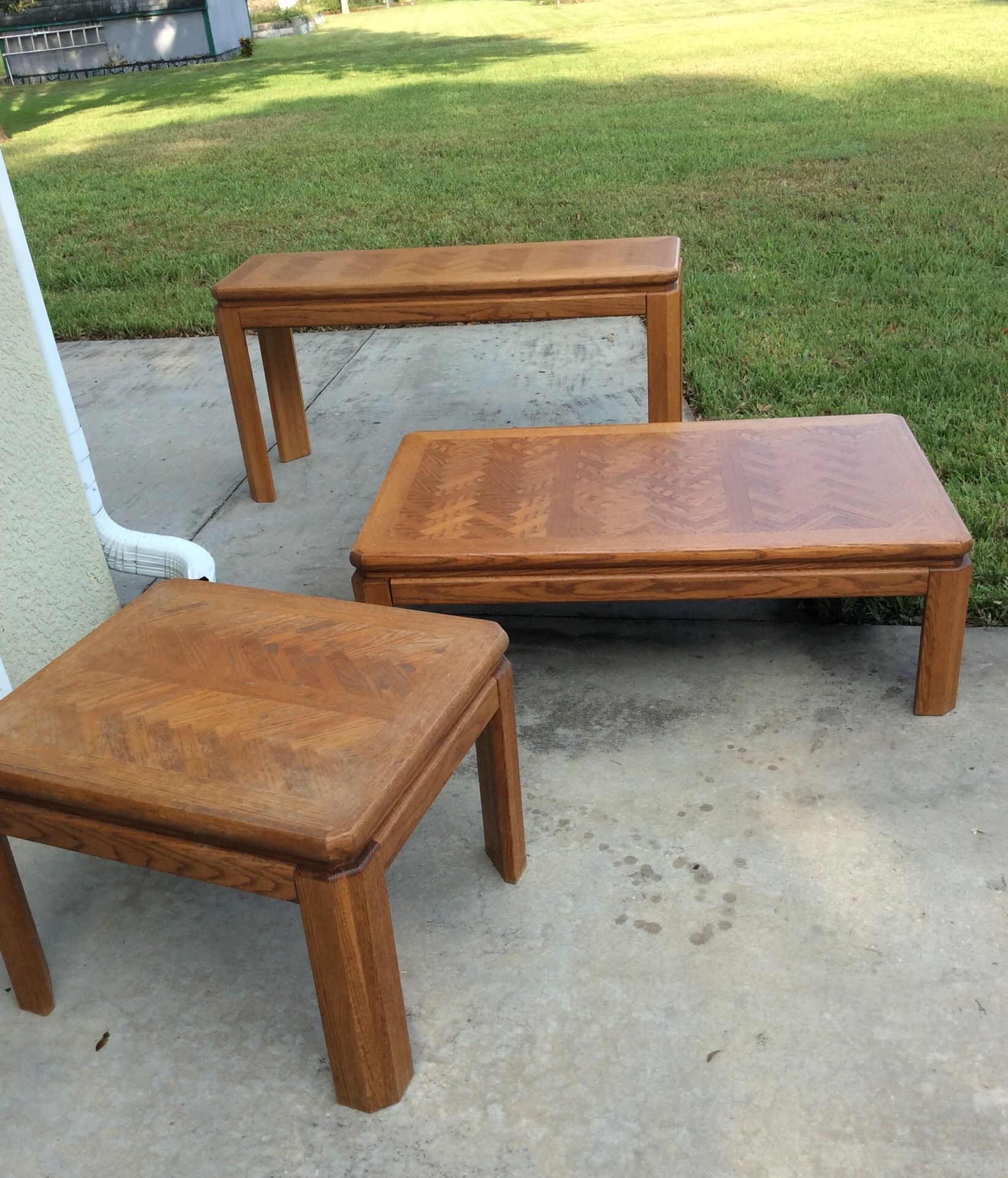 Set of 3 tables