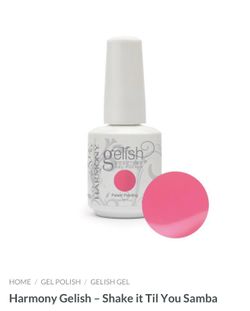 Hormone Gelish Gel Nail Polish - Shake it Til You Samba 15ml