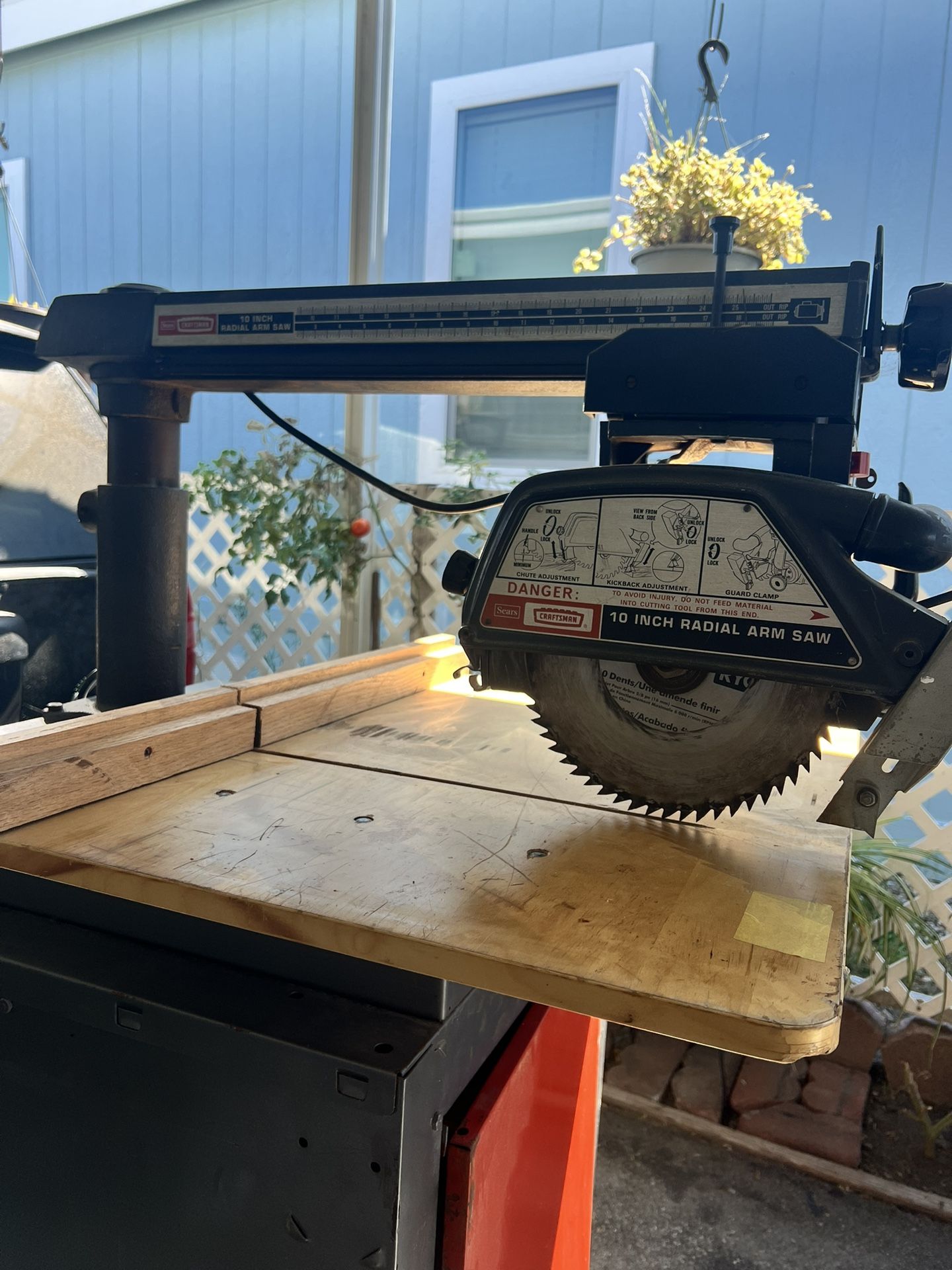 Craftsman 10 In Radial Arm Saw 