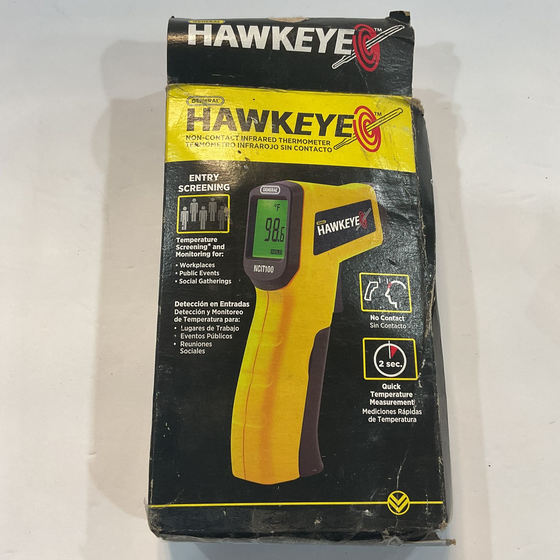 General Hawkeye Non-contact Infrared Thermometer NCIT100