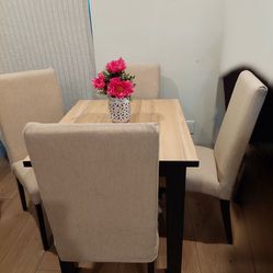Ashley Dining table chairs Excellent