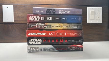 Star Wars Hardcover Book Lot of 6