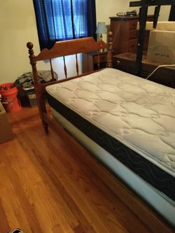 Ethan Allen twin bed frame