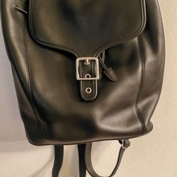 Mochila De Piel Coach Vintage 