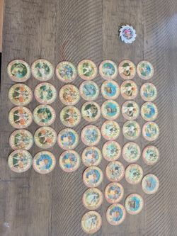 Baseball cards  Pogs World Series Trival Cards $