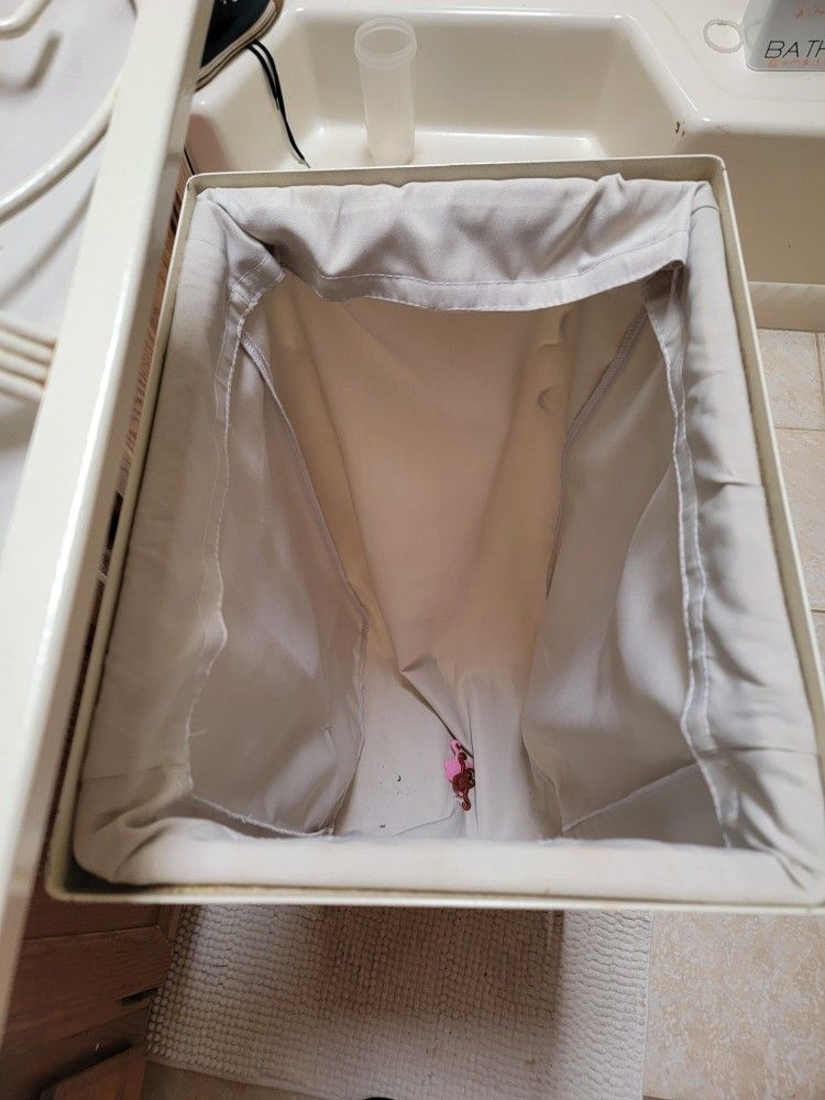 dirty clothes container.
