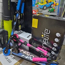 Brand New Scooter, Blue Color