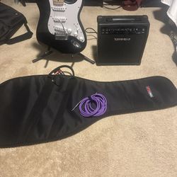 Squier Stratocaster/Amp/Bag