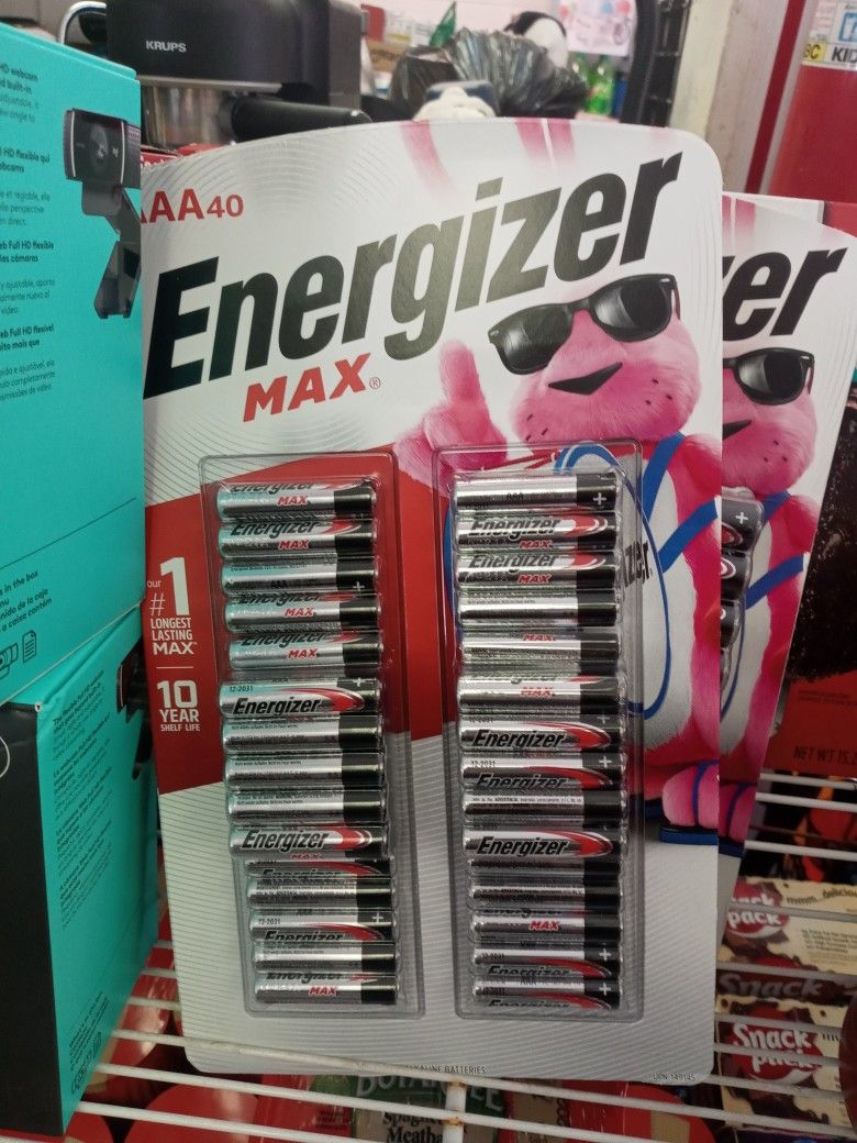 AAA 40 Pack Energizer Max