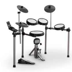 Simmons Titan 50 Drum Set, Stool, Drumsticks and Earphones