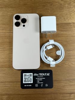 📱 iPhone 16 Pro Max | 256GB | Desert Titanium | Unlocked (Any Carrier)