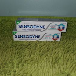 2 Sensodyne Toothpaste 3.4oz Mint Sensitive Gum & Enamel