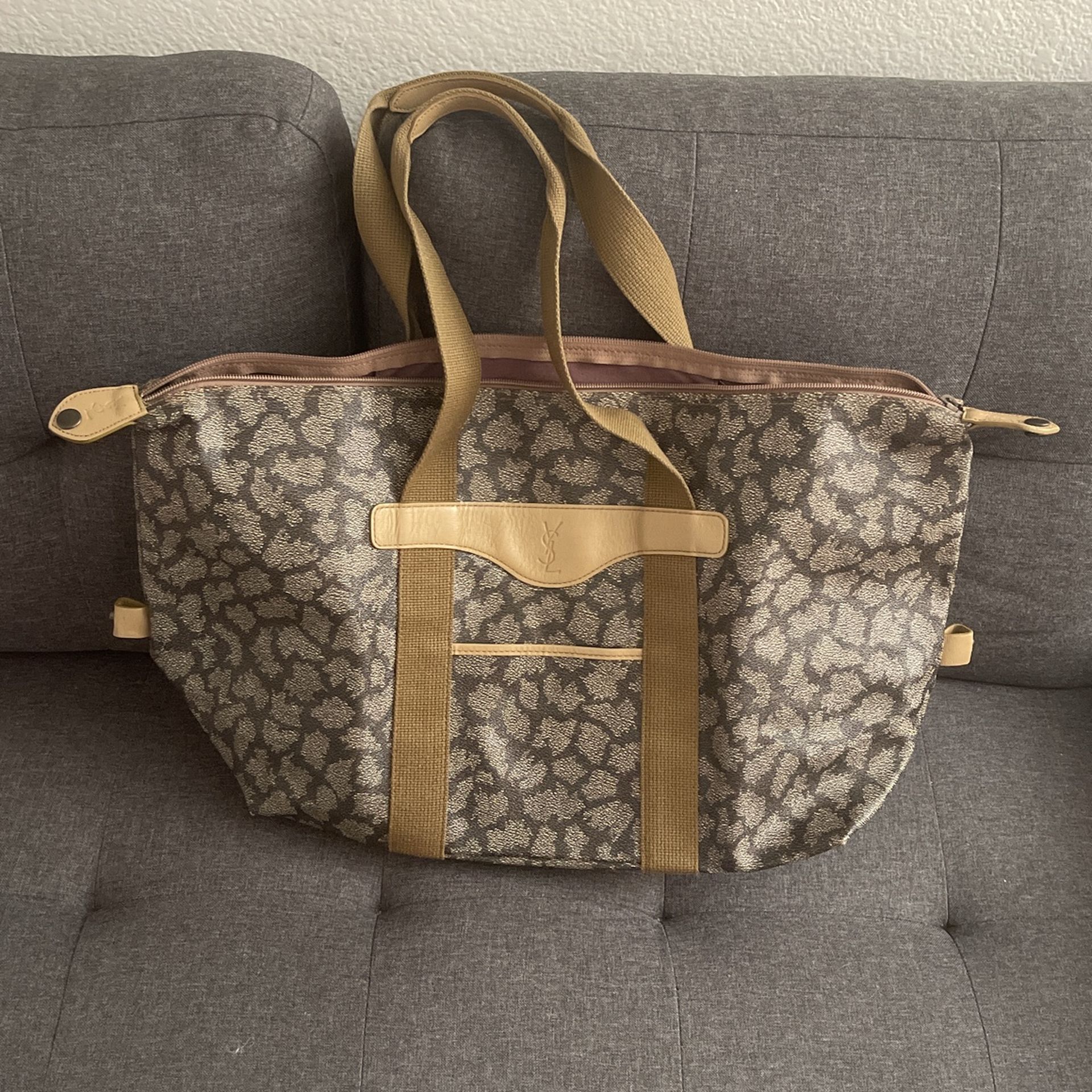 Vintage YSL Overnight And Tote Bag ($159 Each)