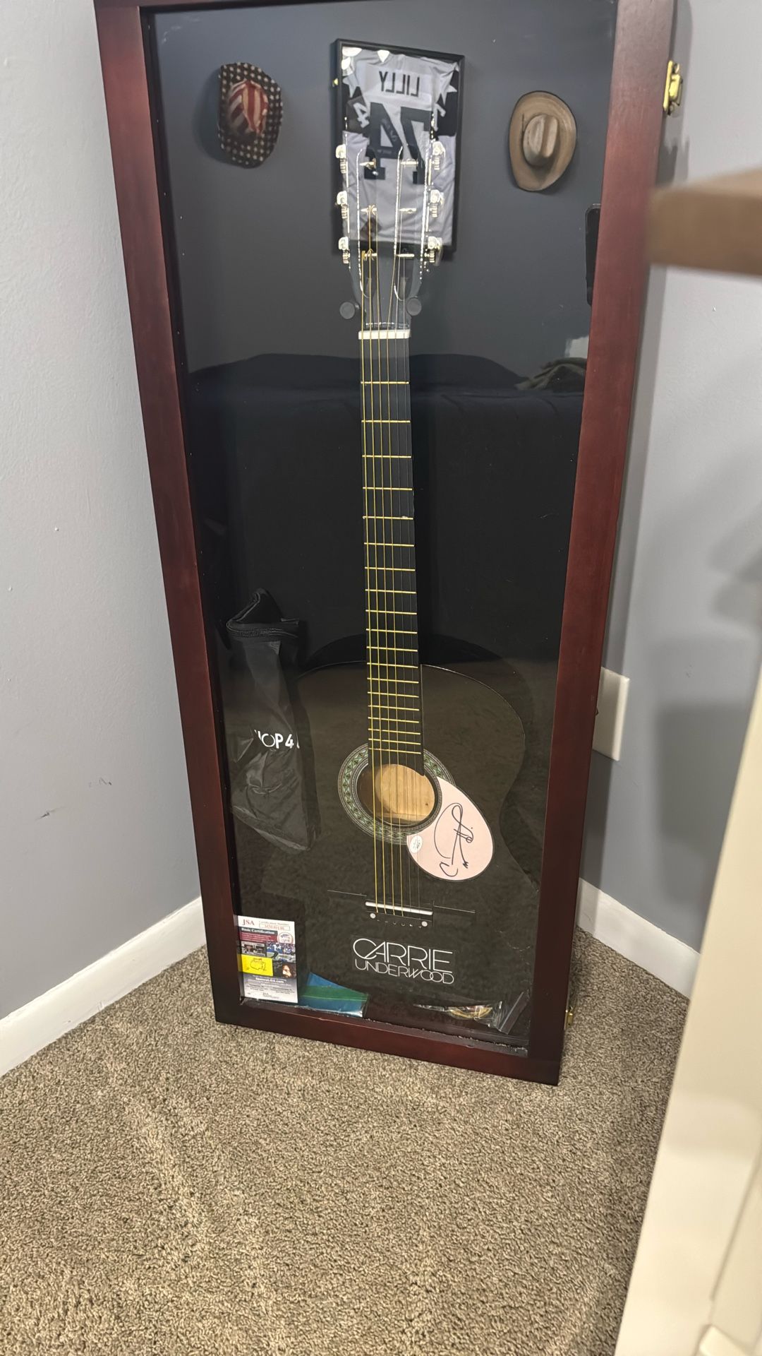 Carrie Underwood Signed Acoustic Guitar
