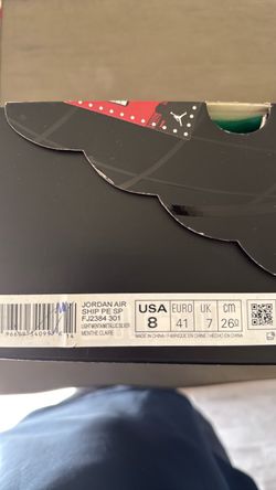 JORDAN AIR SHIP PE SP SIZE 8