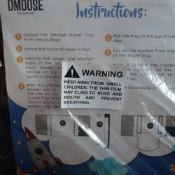 Dmoose Toddler Car Seat travel Tray