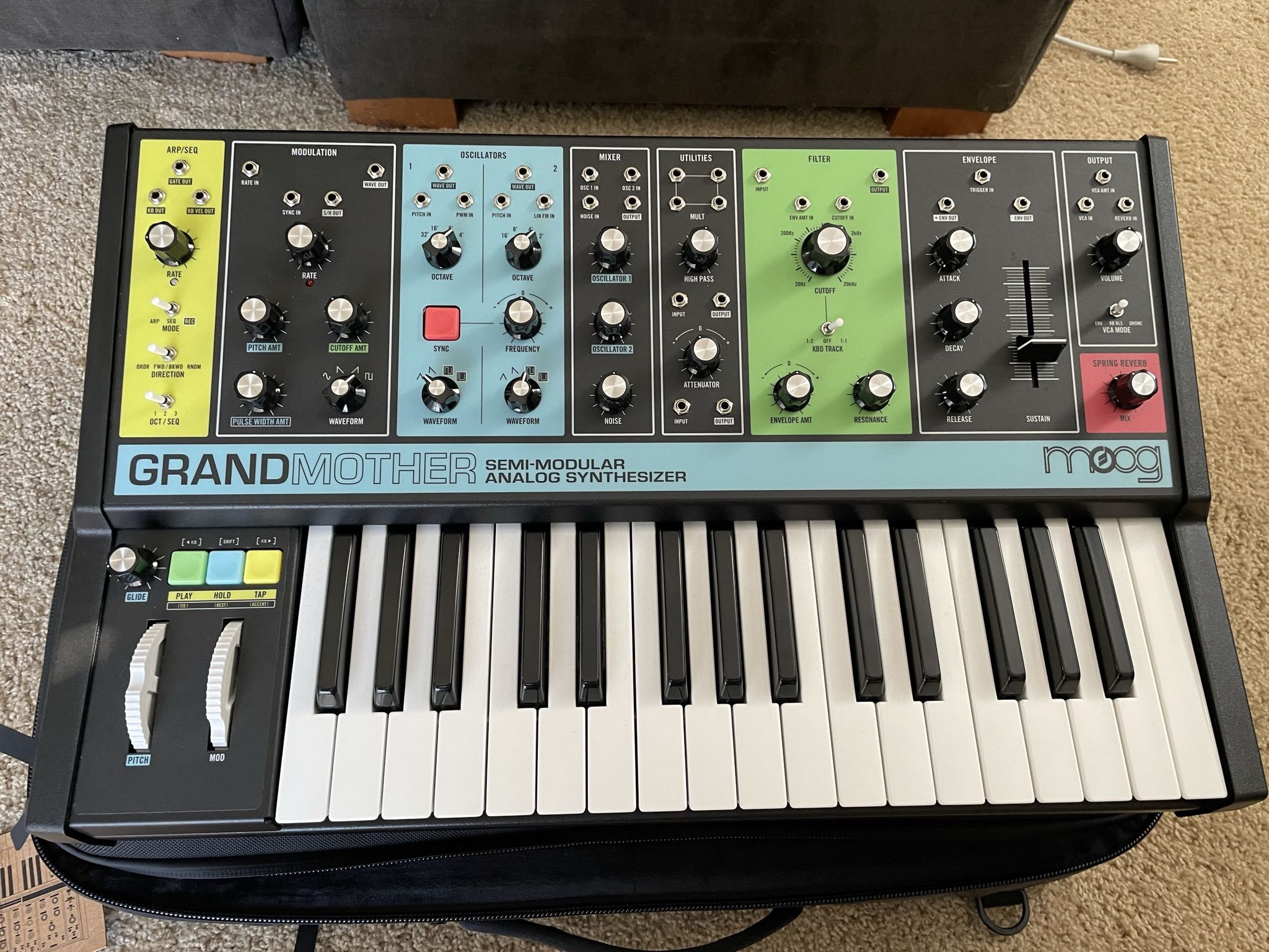 Moog Grandmother Analog Synthesizer