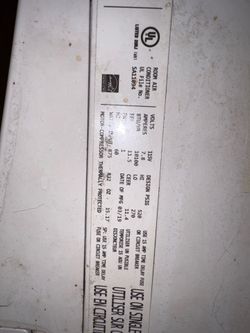 Large GE AC