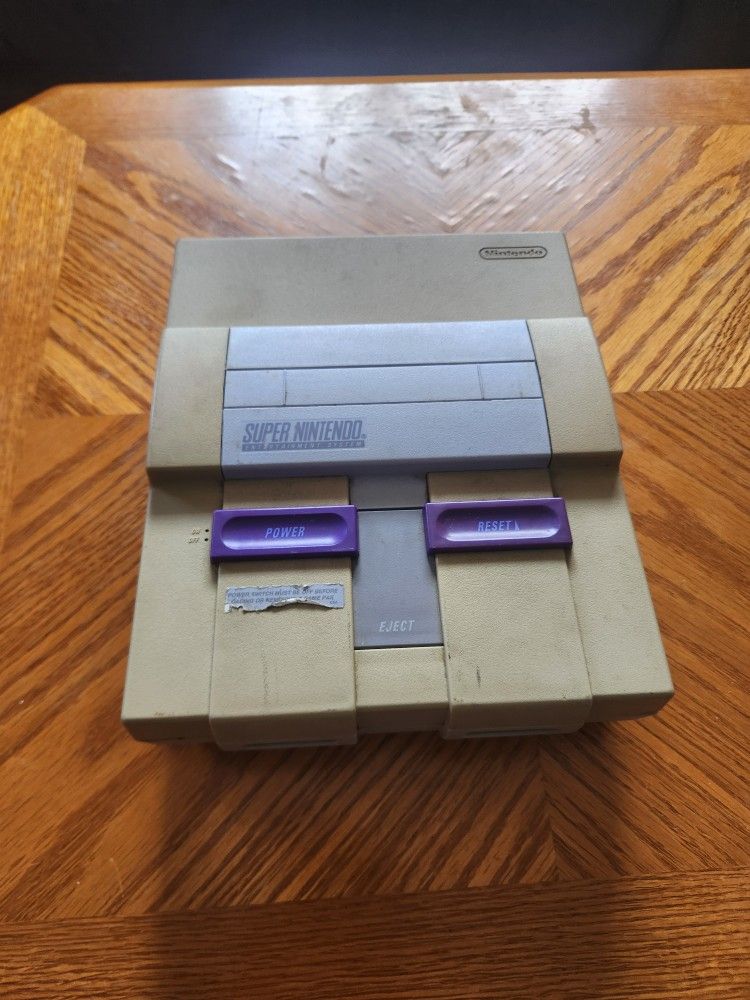 Super Nintendo For Sale Or Trade