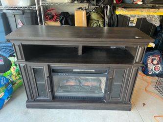 TV Stand with Electric Fireplace