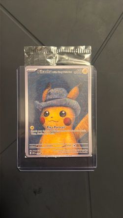 Pikachu with Grey Felt Hat Pokémon Promo Card SVP 085