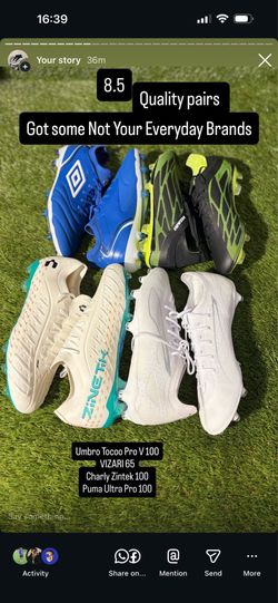 Size 8.5 Follow on IG@413FootyCleatsAZ