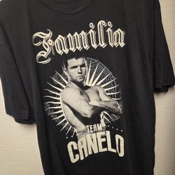 Saul Canelo Alvarez “La Familia” Released 2015 Official Shirt size XL