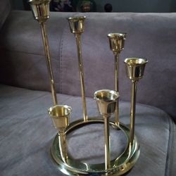 BRASS CANDLESTICK HOLDER