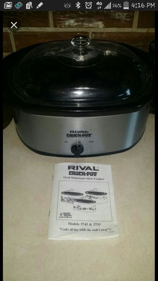 Stainless steel Crock pot, brand new