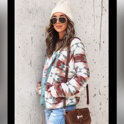 Yellowstone Pocketed Printed Jacket