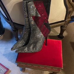 Rhinestone Boots