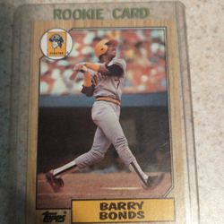 Barry Bonds Rookie Card, #320