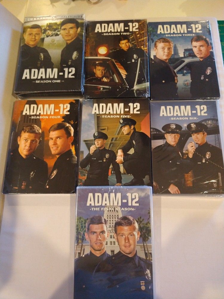 Adam-12 DVDs-Entire 7 Seasons Series