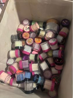 Bunch of acrylic powder