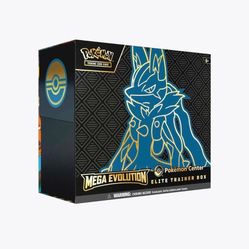 Mega Evolution Pokemon Center Elite Trainer Box ( Lucario )