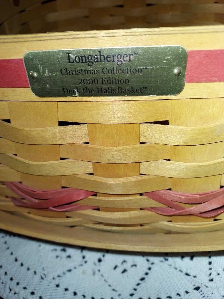 2000 Edition Longaberger Christmas Collection